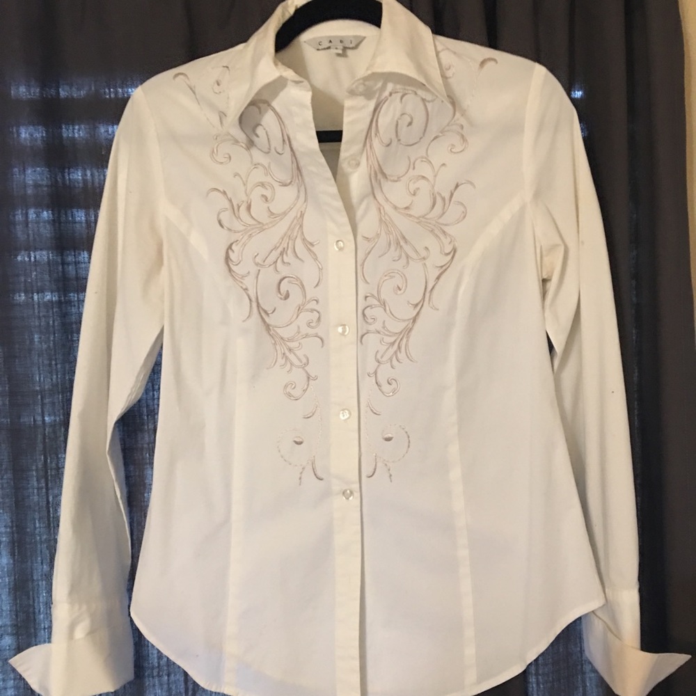 CAbi button down blouse